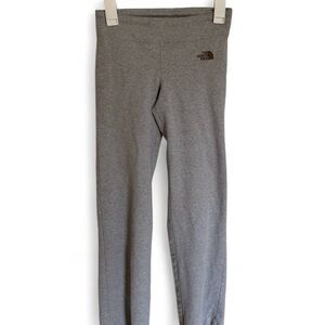 Women’s The North Face Size Small Gray Cotton Blend Pull On Straight Leg Pants